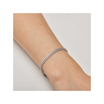 Brosway Double Row Tennis Bracelet with Clear Zirconia Desideri BEI096