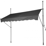 ProGarden Sodo markiis terrassile, r&otilde;dule, reguleeritav 250x120cm
