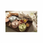 STAUB DOVANŲ DOVANAD 6x Mini Cocotte &uuml;mmargused 10 cm, erinevates v&auml;rvides