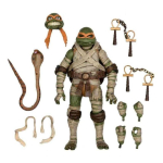 Neca Ninja Kilpkonnad kui Mumifitseeritud Michelangelo l&otilde;ppfiguur 18cm