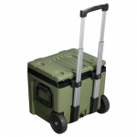 The The Easy-Carry Outdoor Wheeled Cooler kylm&auml;laukku, vihre&auml;, 47 l
