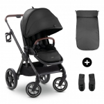 Hauck Comfort N Care Reisis&uuml;steemiga k&auml;ru 1 iste(med) Must