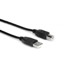 Hosa Hosa Technology USB-203AB USB-kaabel USB 2.0 0,9 m USB A USB B Must