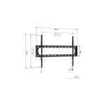 Vogel's Vogel's Up 9005 Kinnitatud TV-seinatelg XL