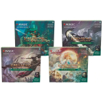 Magic Magic The Gathering MTG Keskmine Maa: Otsakohad Universumite &Uuml;le Scene Box Ekranas (4 Kasti)