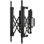 B-TECH AV SYSTEM X - PIKKAD KUIDA MIKROREGULEERIMISEGA LG86BH5C VERTIKAALNE (VESA 600 X 200) Must