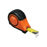 Bahco MTB-5-25-M m&otilde;&otilde;dulint 5 m Must, Oranž, Kollane
