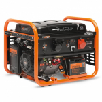 Daewoo GDA 7500DPE-3 mootor-generaator 6000 W 30 l Bensiin Oranž, Must