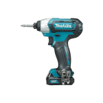 Makita TD110DSAJ Cordless impact driver, 12V MAX, 2x2.0 Ah Li-ion 110 Nm, 1.0kg, 1/4", LED, MAKPACK