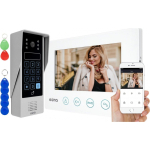 Eura Video intercom EURA VDP-90A3 DELTA+ white 7 inches, Full HD, WiFi, 2 inputs, encoder, proximity reader, ahd, tuya