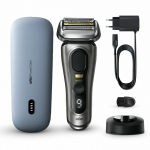 Braun Series 9 Pro+ 9525s Wet & Dry Foolium pardel Trimmer Metallik