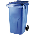 Container Container bucket for waste and garbage CERTIFICATES Europlast Austria - blue 240L