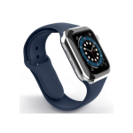 Swissten Silicone Band for Apple Watch 42-44mm Navy - 8595217477155 Kellarihm