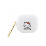 Hello Hello Kitty HKA33DKHSH Airpods 3 cover biały|white Silicone 3D K