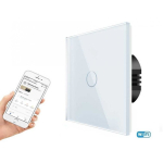 Spring Single-pole sensor switch, remote control (WIFI), White