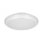 Orno LAPIS LED 12W, ceiling lighting, 800lm, IP65, 4000K, IK10, opal polycarbonate, white