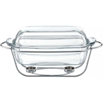 Oven-proof Oven-proof dish with Saule 5.3l silver AMBITION heater