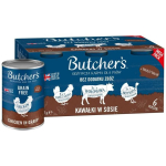 Butcher's Butcher's original recipe in gravy mix flavors with vegetables w savory dog food 6 x 400g