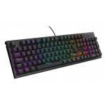 GENESIS Thor 303 klaviatuur M&auml;ngimine USB QWERTZ Saksa keel Must