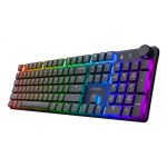 Trust GXT 868 Torix klaviatuur M&auml;ngimine USB + RF Wireless + Bluetooth QWERTY Ameerika inglise keel Must