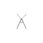 Brabantia 403408 pesukuivatusrest ja -n&ouml;&ouml;r Must
