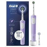 Oral-B Vitality Pro T&auml;iskasvanud P&ouml;&ouml;rlev/v&otilde;nkuv hambahari Violetne