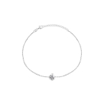 Brilio Brilio Silver Elegant silver bracelet with zircon BRC23W