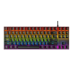 RoGer K80 Gaming Wired Mechanical Keyboard RGB / USB