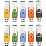 Intenso Basic Line USB-v&auml;lkm&auml;lu 16 GB USB t&uuml;&uuml;p A 2.0 Must, Sinine, Roheline, Oranž, Kollane