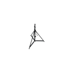 Manfrotto 387XBU kolmjalg 1 jalg(ad) Must
