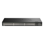 D-Link DGS-1530-52/E v&otilde;rgul&uuml;liti Juhitav L2 Gigabit Ethernet (10/100/1000) Must