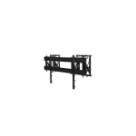 B-TECH AV SOFT-OPEN FULL SERVICE WALL MOUNT FOR XXL DISPLAYS - BLACK