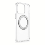 Apple Apple iPhone 18 Pro h&uuml;briidkott Magsafe'iga PC+TPU 360 Metallist alus Klar