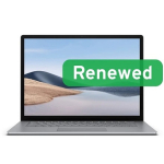 Microsoft Microsoft Renewed Grade A | Surface Laptop 4 Platinum | 15" | i7-1185G7 | 8 GB | SSD | 256 GB | Intel Iris Xe Graphics | Windows