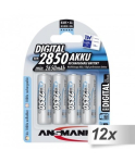 12x4 12x4 Ansmann NiMH bat. 2850 Mignon AA 2650 mAh DIGITAL