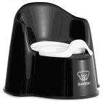 BabyBjorn Potty Seats laste pott Pol&uuml;prop&uuml;leen (PP), Termoplast-elastomeer (TPE) Must, Valge