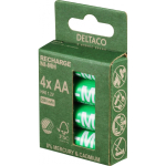 Deltaco ULT-NH2500AA-4P majapidamispatarei Laaditav patarei AA Nikkel-metallh&uuml;driid (NiMH)