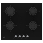 Beko HILG 64220 S Must Sisseehitatud Gaas 4 tsoon(id)