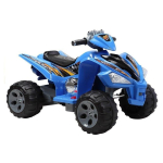 Lean Lean Cars Electric quad bike for children, blue