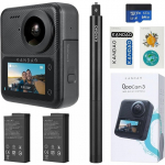 Kandao QooCam 3 360&deg; Action Camera - Travel Combo