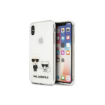 Karl Karl Lagerfeld KLHCI65CKTR iPhone Xs Max hardcase Transparent Ka