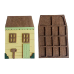 Siarhei Siarhei Ausianikau ind. activity pg. certificate no. 1130904 Bead organizer "Yellow house" KF027/62