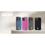 DKNY DKHMS24MPSHRPSK S24+ S926 czarny|black hardcase Leather Pat