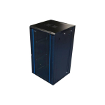 19&rdquo; 19&rdquo; wall cabinet TOTEN, 22U, 600 &times; 600, glass door, black / ZS66226001 / 19-Z6622