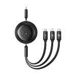 Baseus Free2Draw USB-kaabel 1,1 m USB C USB C/Micro-USB B/Lightning Must