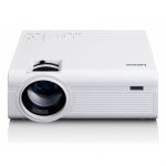 Lenco LPJ-280WH andmeprojektor Tavaline viskeprojektor 2800 ANSI luumenit LCD 800x480 Valge