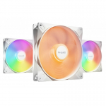 be be quiet! LIGHT WINGS LX 140mm PWM 3-Pack White Arvuti korpus Ventilaator 14 cm Valge 3 tk
