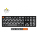 Keychron K10 Max QMK klaviatuur Universaalne USB + RF Wireless + Bluetooth Ameerika inglise keel Must