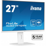 iiyama G-MASTER XUB2797QSN-W2 PC lamekuvar 68,6 cm (27") 2560 x 1440 pikslit Quad HD LED Valge