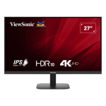 Viewsonic VA VA2708-4K-HD PC lamekuvar 68,6 cm (27") 3840 x 2160 pikslit 4K Ultra HD LED Must